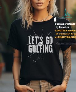 DJ KHALED Let’s Go Golfing Black Shattered Shirt