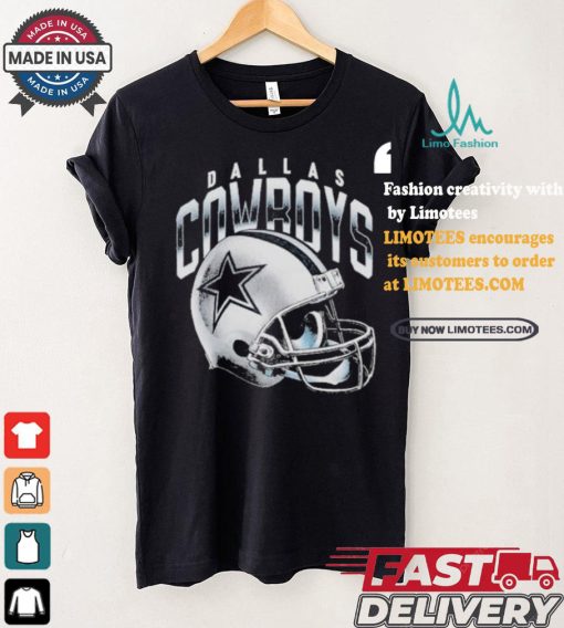 Dallas Cowboys Gradient Helmet T shirt