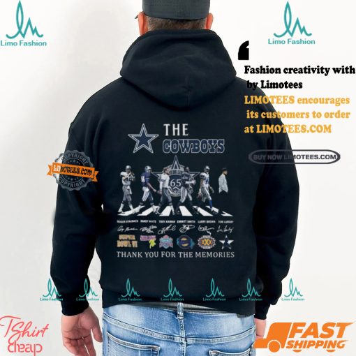 Dallas Cowboys The Cowboys Super Bowl Journey History Thank You T Shirt