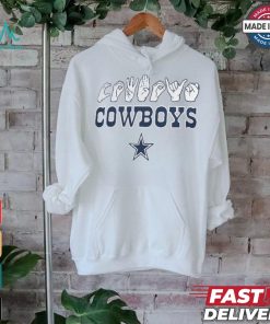 Dallas Cowboys The NFL ASL Collection by Love Sign American Sign Language T Shirt