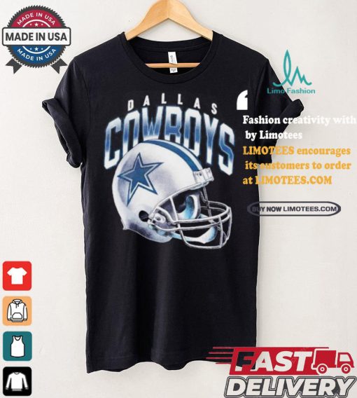 Dallas Cowboys gradient helmet shirt