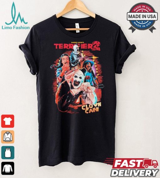 Damien Leone’s Terrifier 2 Clown Cafe Halloween 2024 T shirt