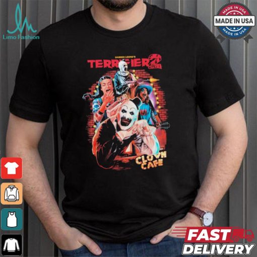 Damien Leone’s Terrifier 2 Clown Cafe Halloween 2024 T shirt