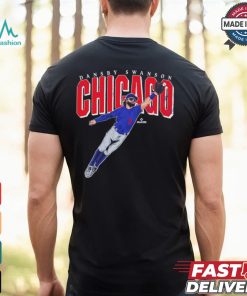 Dansby Swanson Chicago Cubs big time action pose shirt