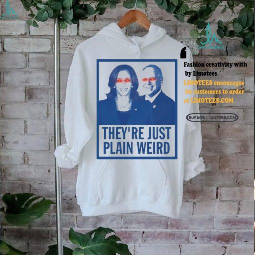 Dark Harris Walz 2024 They’re Just Plain Weird Shirt
