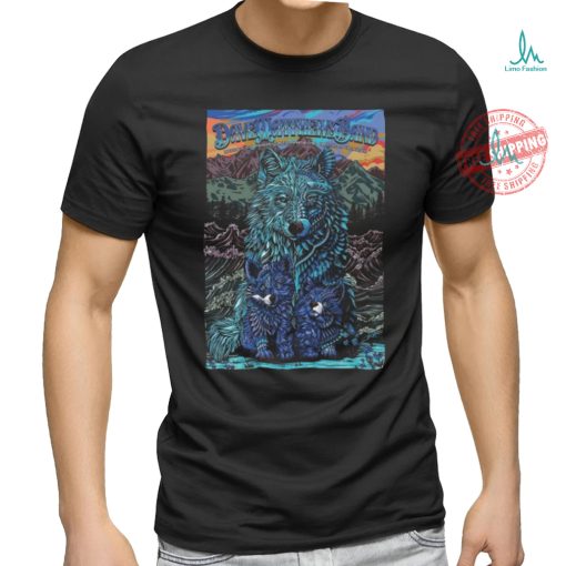 Dave Matthews Band Night 2 Poster For Show Music At Fiddler’s Green Amphitheatre In Greenwood Village CO On August 24 2024 Poster Shirt