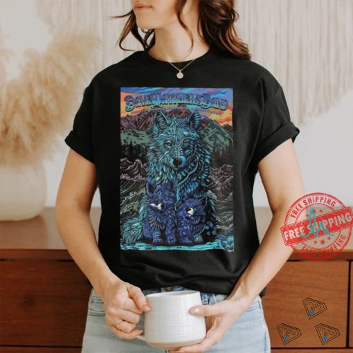 Dave Matthews Band Night 2 Poster For Show Music At Fiddler’s Green Amphitheatre In Greenwood Village CO On August 24 2024 Poster Shirt
