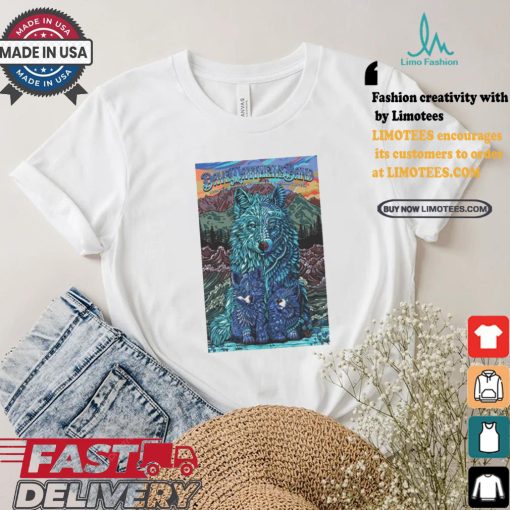 Dave matthews band at fiddler’s green amphitheatre on august 24 2024 show poster shirt