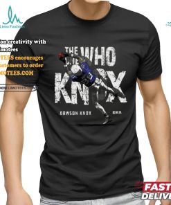 Dawson Knox The One Who Knox shirt