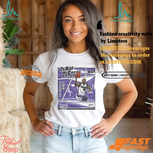 DeMar DeRozan Sacramento Kings Comic Shirt