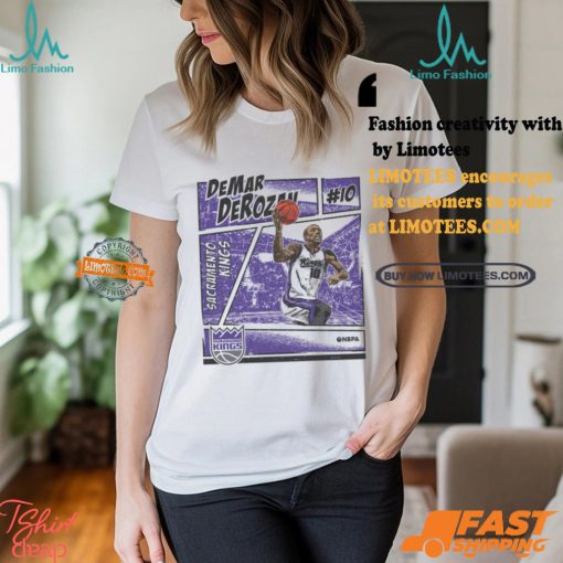 DeMar DeRozan Sacramento Kings Comic Shirt