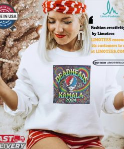 Deadheads For Kamala Harris For President 2024 Psychedelic Trippy Support Kamala Grateful Dead T shirt