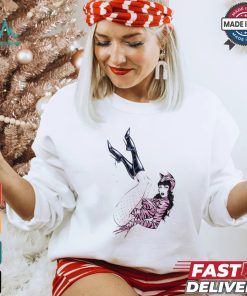 Deadly Doll Pussy Cat White Shirt