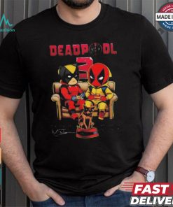 Deadpool 3 Hugh Jackman Ryan Reynolds Signature T Shirt