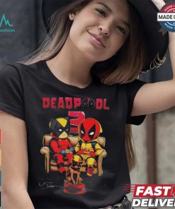 Deadpool 3 Hugh Jackman Ryan Reynolds Signature T Shirt