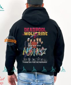 Deadpool & Wolverine Bye Bye Bye NSYNC Thank You For The Memories T Shirt