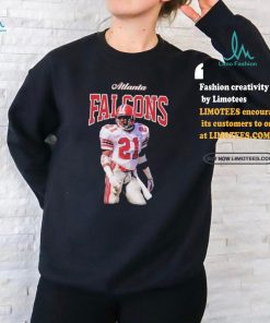 Deion Sanders Atlanta Falcons Sideline Retired Player T Shirts