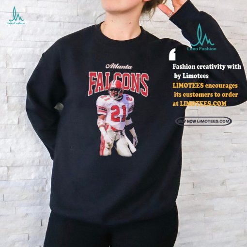 Deion Sanders Atlanta Falcons Sideline Retired Player T Shirts