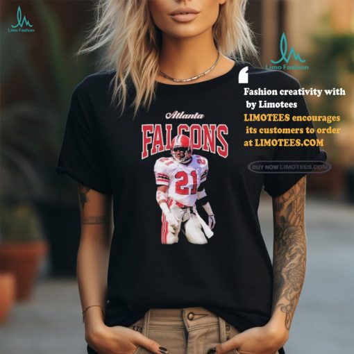 Deion Sanders Atlanta Falcons Sideline Retired Player T Shirts