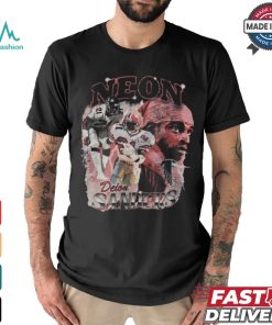 Deion Sanders Black Atlanta Falcons Legends Collage T Shirt, hoodie, sweater, long sleeve and tank top Deion Sanders Black Atlanta Falcons Legends Collage T Shirt