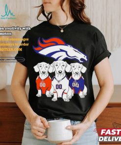 Denver Broncos Dachshund Dogs shirt