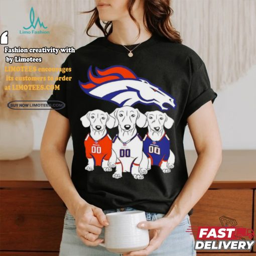 Denver Broncos Dachshund Dogs shirt