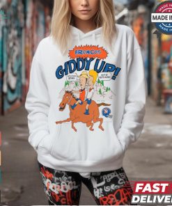 Denver Broncos NFL x Homage x Beavis and Butt Head Unisex Tri Blend T Shirt