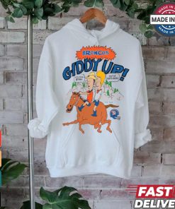 Denver Broncos NFL x Homage x Beavis and Butt Head Unisex Tri Blend T Shirt