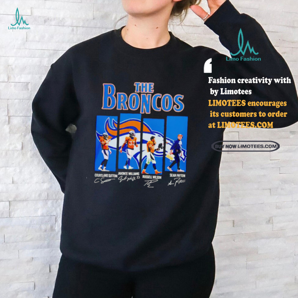 Denver Broncos National Football League The Broncos signature shirt Denver Broncos National Football League The Broncos signature shirt