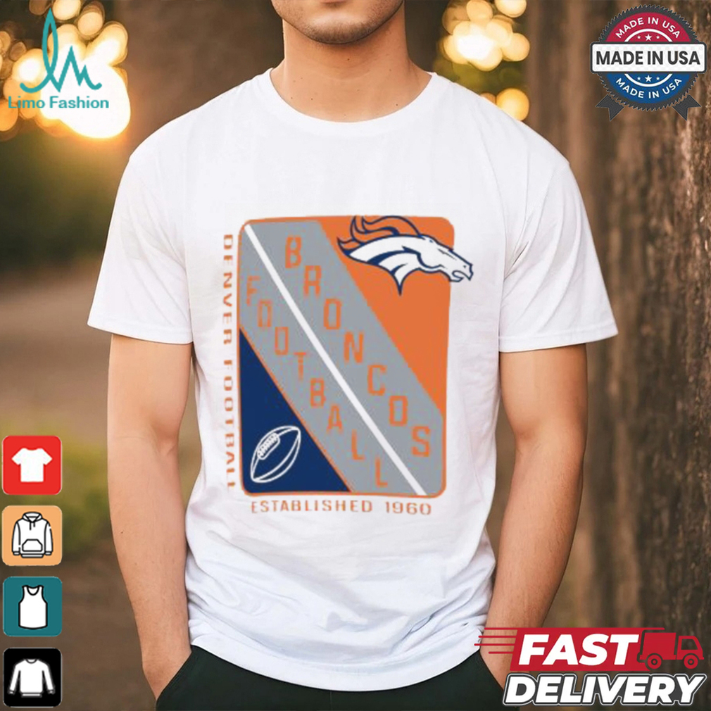 Denver Broncos Starter Shield logo shirt Denver Broncos Starter Shield logo shirt