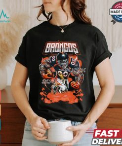 Denver Broncos football mascot shirt
