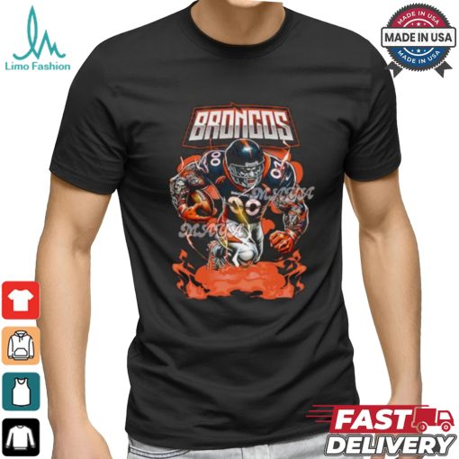 Denver Broncos football mascot shirt