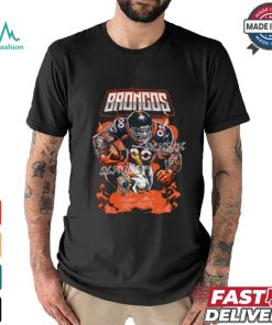 Denver Broncos football mascot shirt