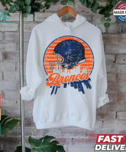 Denver football team Skyline helmet T Shirt