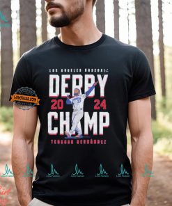 Derby champ 2024 Teoscar Hernandez Los Angeles Dodgers shirt