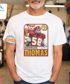 Derrick Thomas Kansas City Card Shirt
