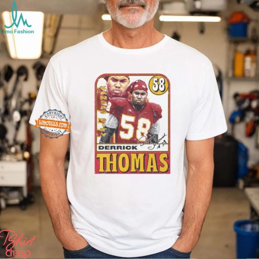 Derrick Thomas Kansas City Card Shirt