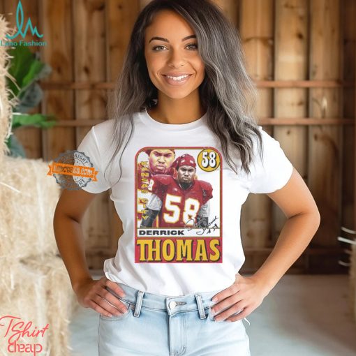 Derrick Thomas Kansas City Card Shirt