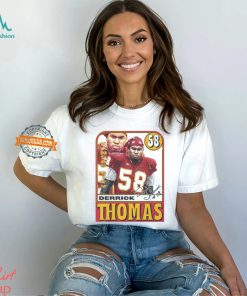 Derrick Thomas Kansas City Card Shirt