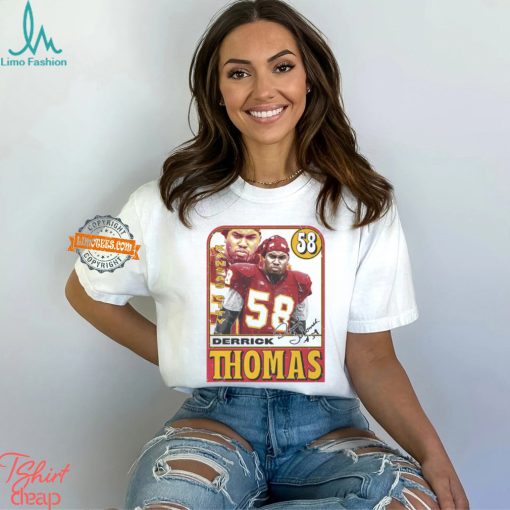 Derrick Thomas Kansas City Card Shirt