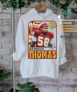 Derrick Thomas Kansas City Chiefs Signature Card Shirt