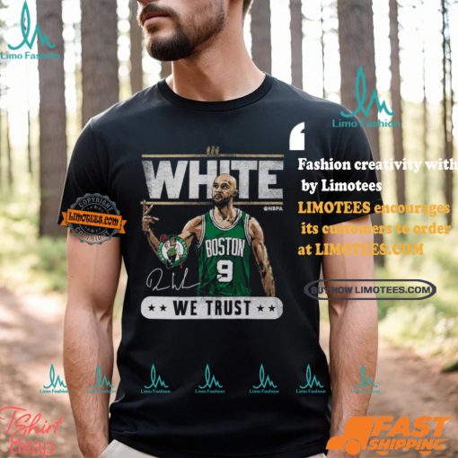 Derrick White Boston Celtics Trust Shirt