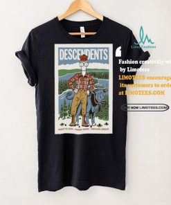 Descendents Pioneer Courthouse Square Portland OR August 10 2024 Poster shirt