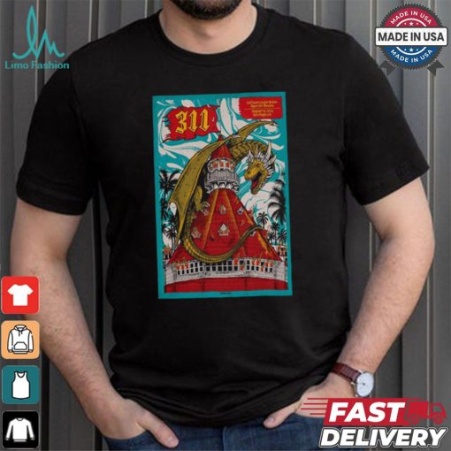 Design 311 August 25, 2024 San Diego, CA Poster shirt