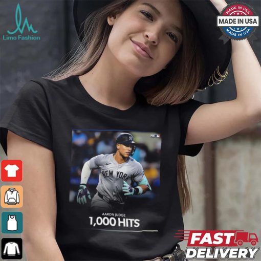 Design Aaron Judge 1000 Hits shirt