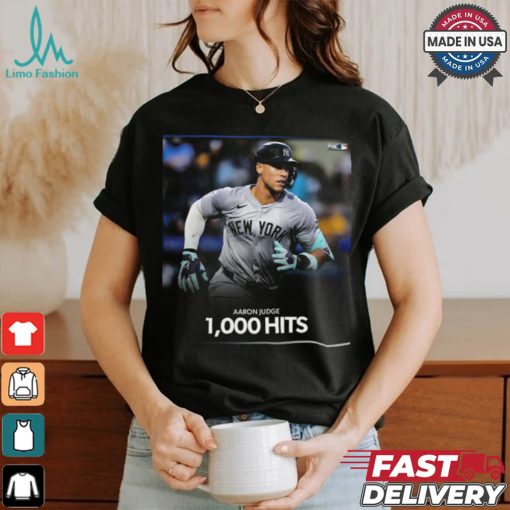 Design Aaron Judge 1000 Hits shirt