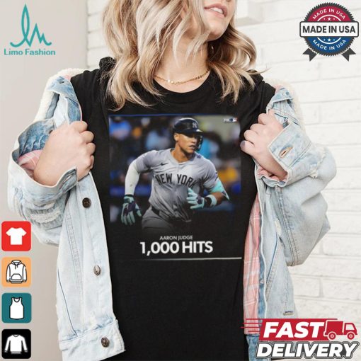 Design Aaron Judge 1000 Hits shirt