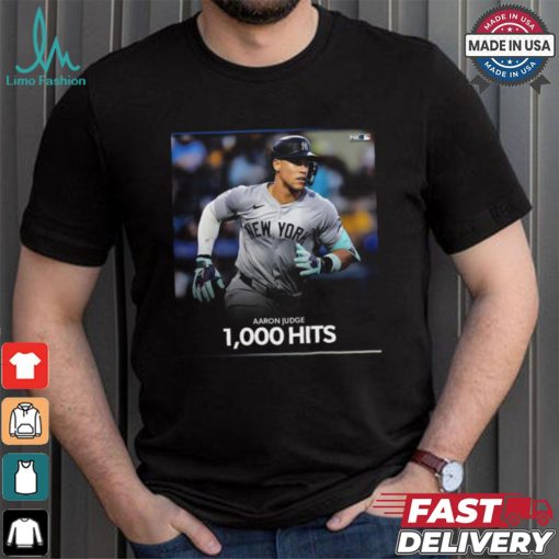 Design Aaron Judge 1000 Hits shirt