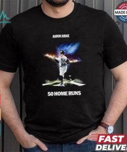 Design Aaron Judge 50 Home Runs #Allrise shirt