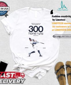 Design Aaron Judge fastest players in mlb history to 300 home runs 955 games shirt